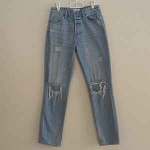 CJLA Topanga Carly Jean Los Angeles Denim Button Fly Distressed Jean - Size 1